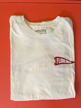 Florence Marine X White Short Sleeve Logo Tee